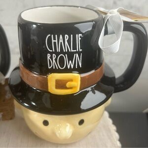 RAE DUNN x PEANUTS  "CHARLIE BROWN" ”  Mug NWT